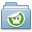 Blue Sticker Icon 32x32 png